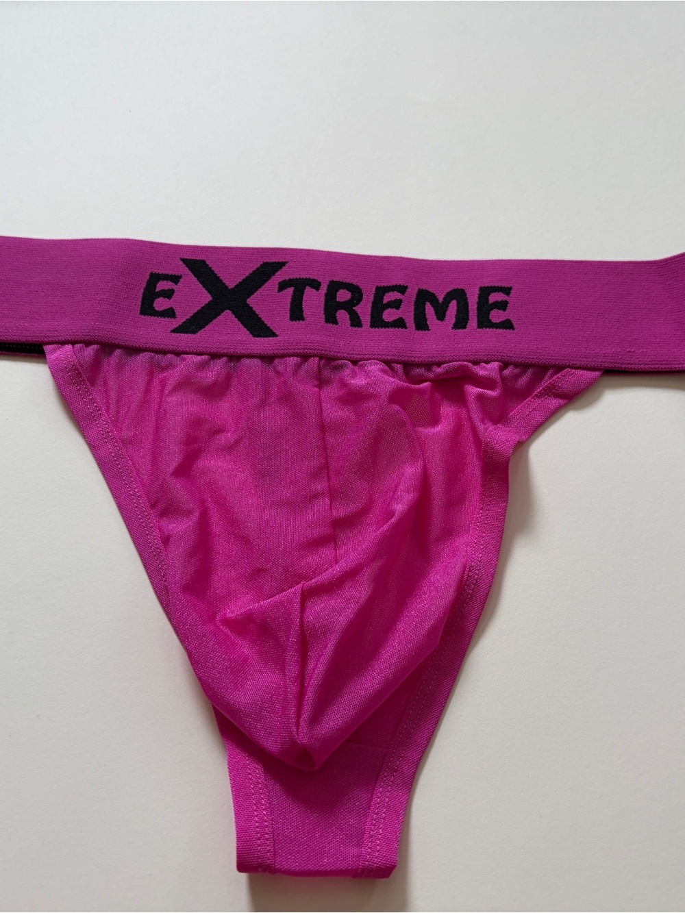 Extreme Men's Briefs in Vibrant Hot Pink Thong